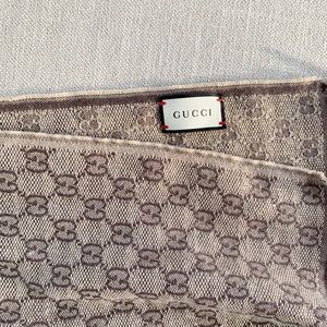 Men’s Gucci Verbier Wool & Silk Scarf